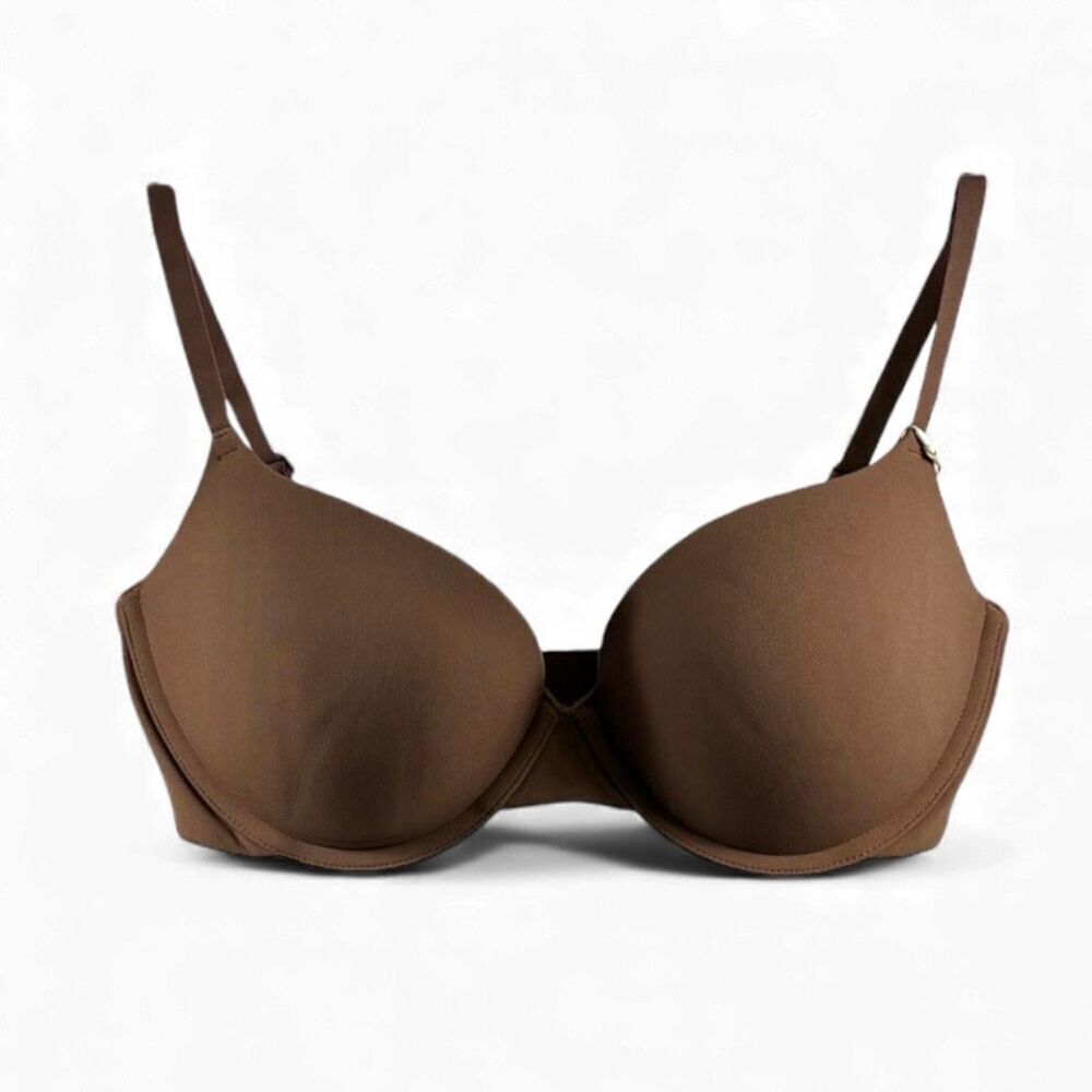 SKIMS NWT Push Up Demi Bra in Jasper Size 34D